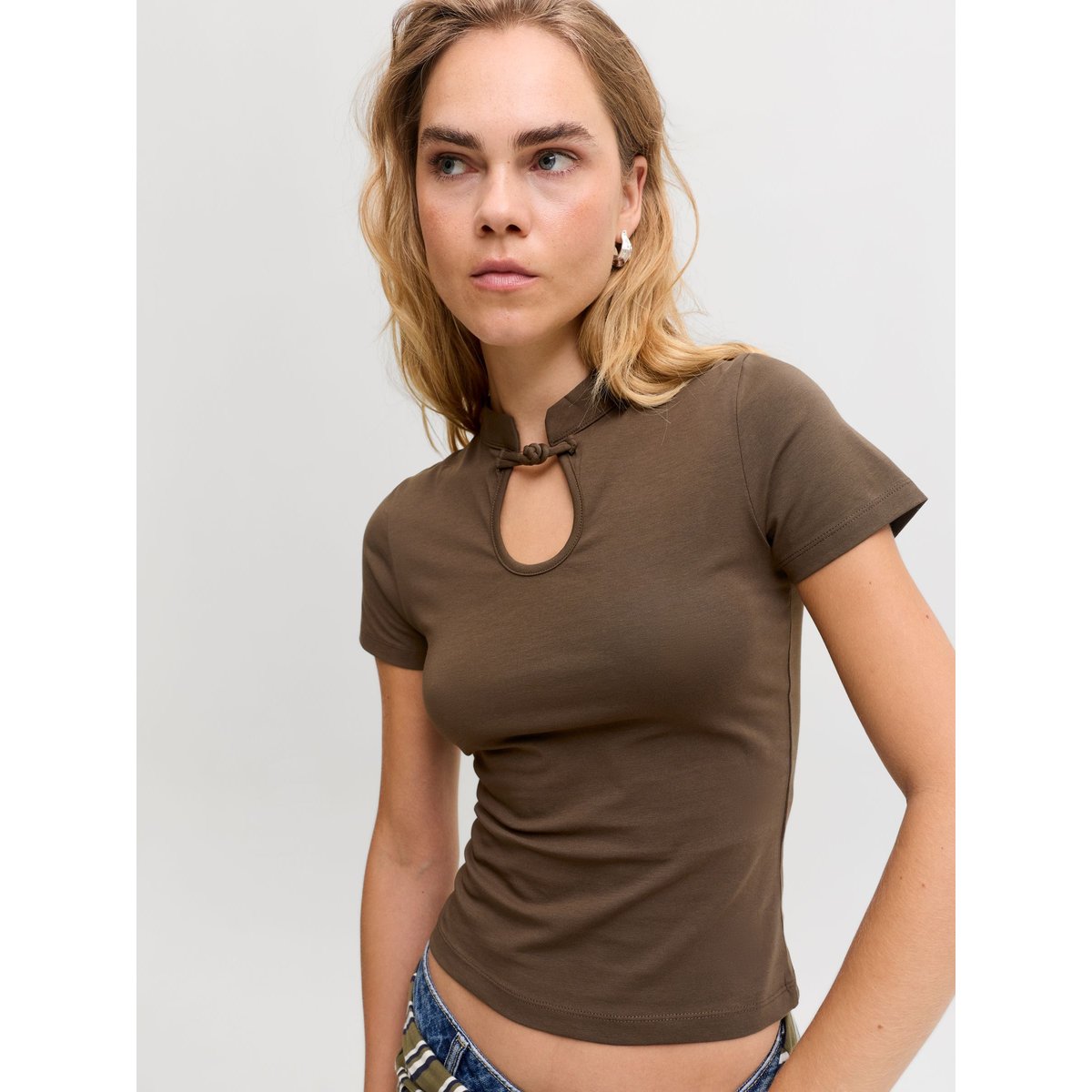 Top marron - demitasse 1, JJXX