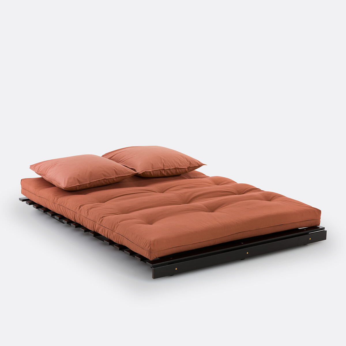 Divano futon, 4 posizioni Thaï legno scuro wengé, LA REDOUTE INTERIEURS