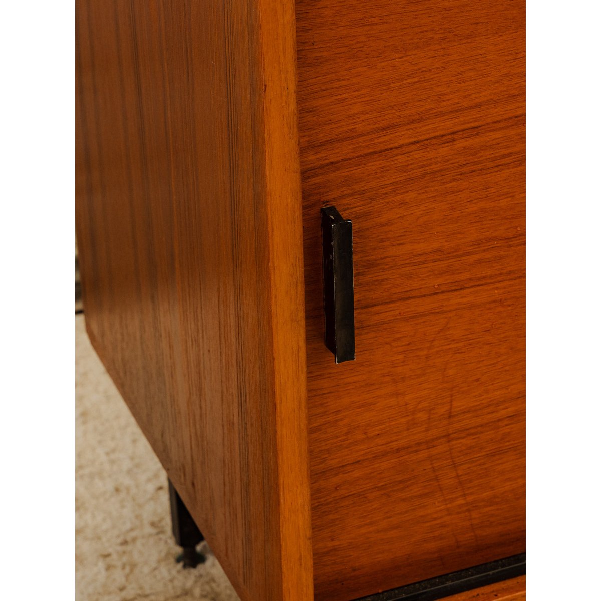 Buffet en bois Gustave N°1652 - Bon état bois foncé, DEBONGOUT