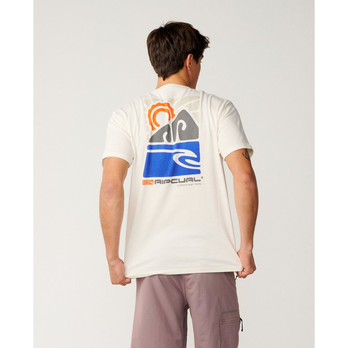 T-shirt relax SEARCH SERIES VAPORCOOL Totem os, RIP CURL