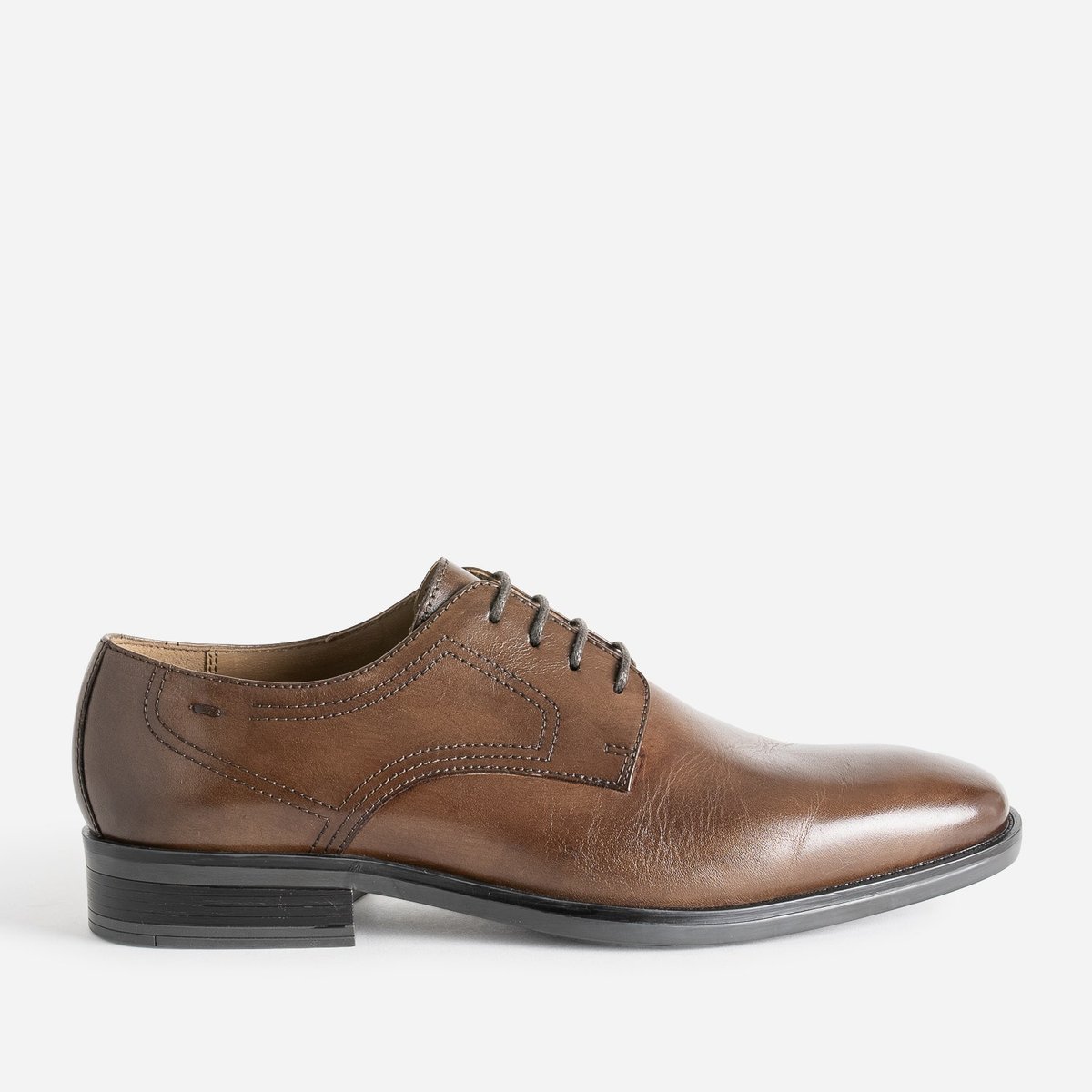 Derby en cuir CHEN marron, ERAM