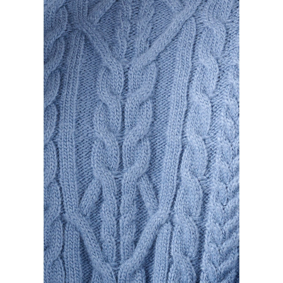 Pull torsadé Thermolactyl bleu, DAMART