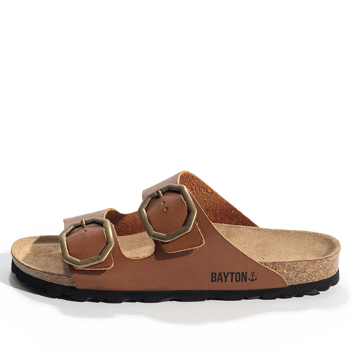 Sandales ALICANTE camel, BAYTON
