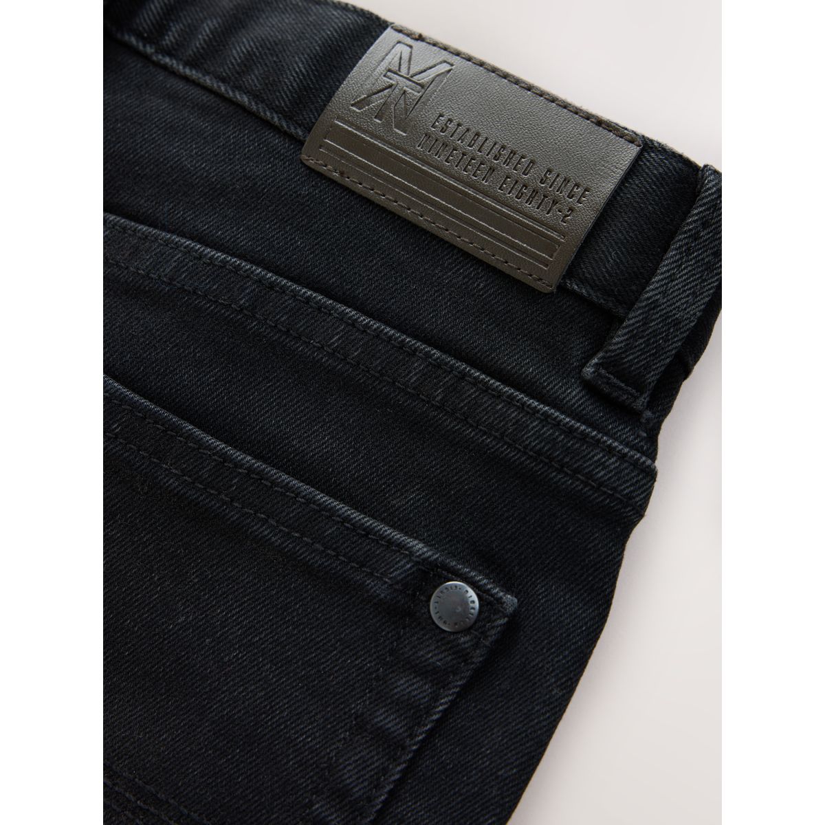 Jean standard stretch noir, NEXT