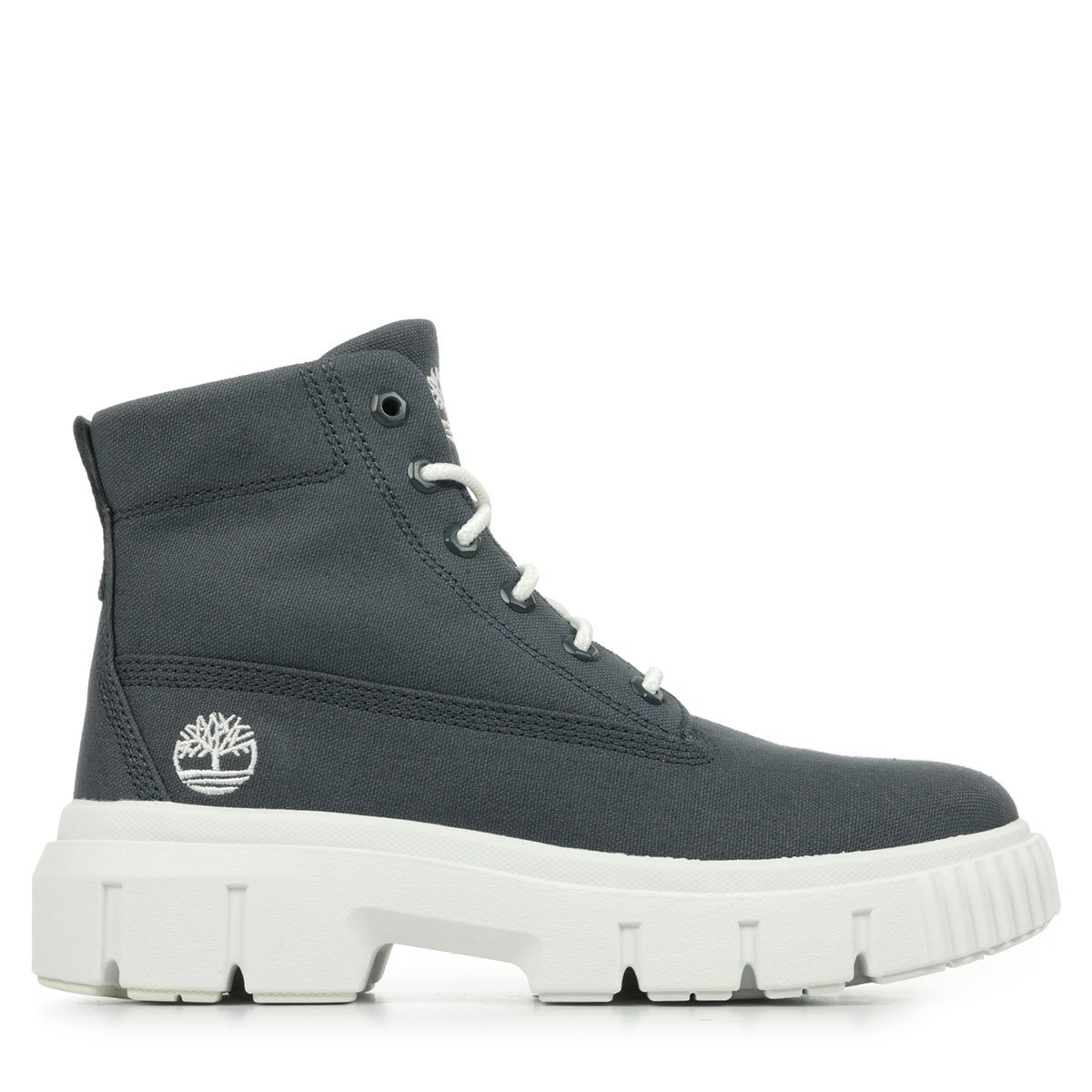 Boots Greyfield Lace Up dark blue canvas, TIMBERLAND