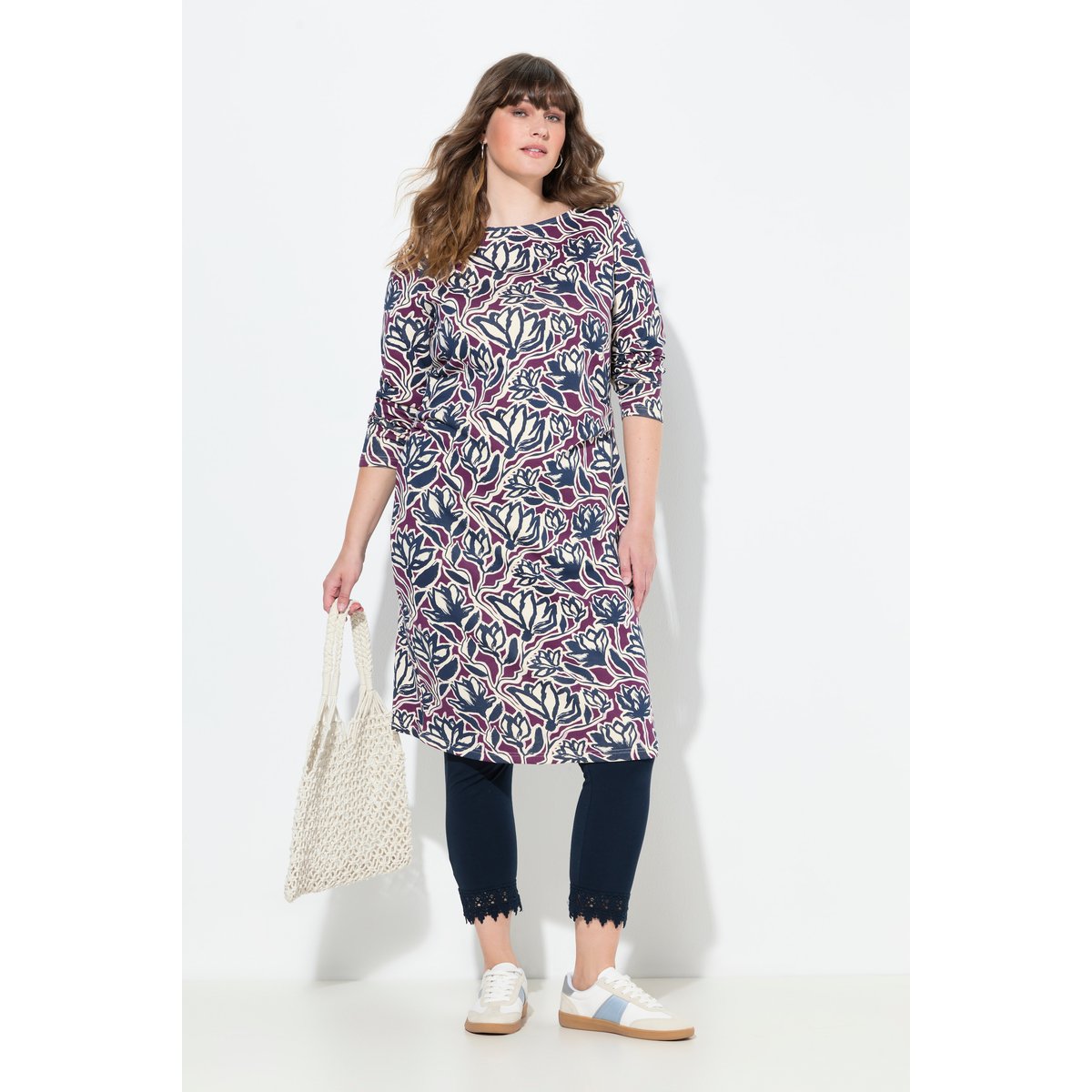 Robe en coton bio baies de forêt, ULLA POPKEN