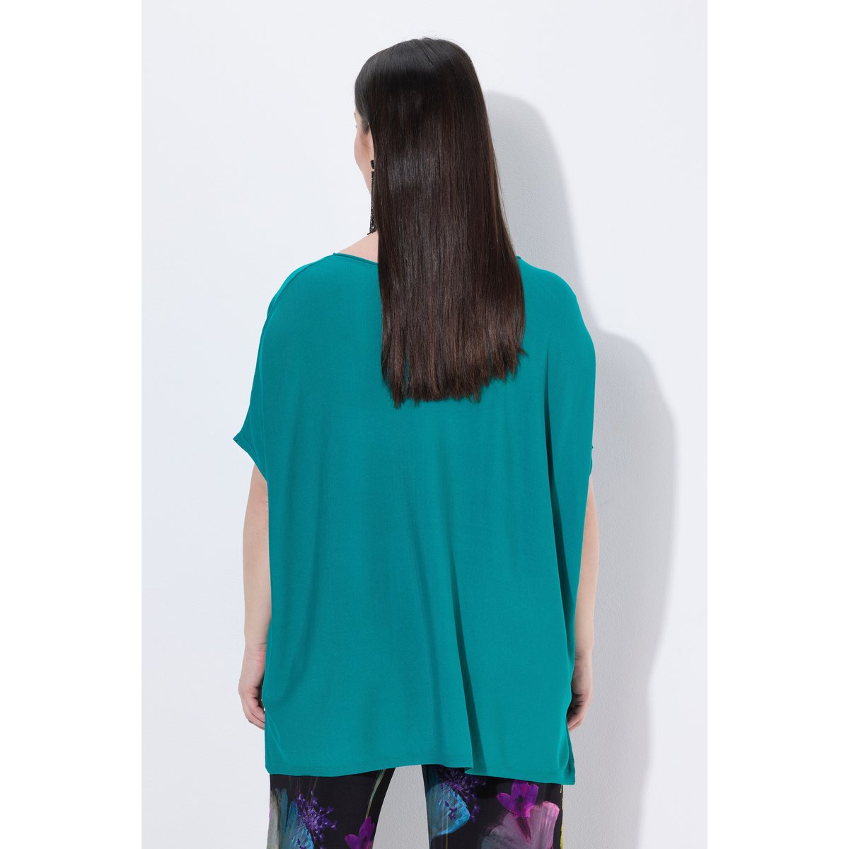 Pull oversize. Encolure bateau et manches smaragdi, ULLA POPKEN