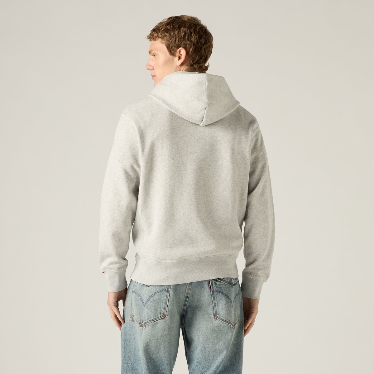 Sweat à capuche Authentic gris - light gris htr bros bc03, LEVI'S