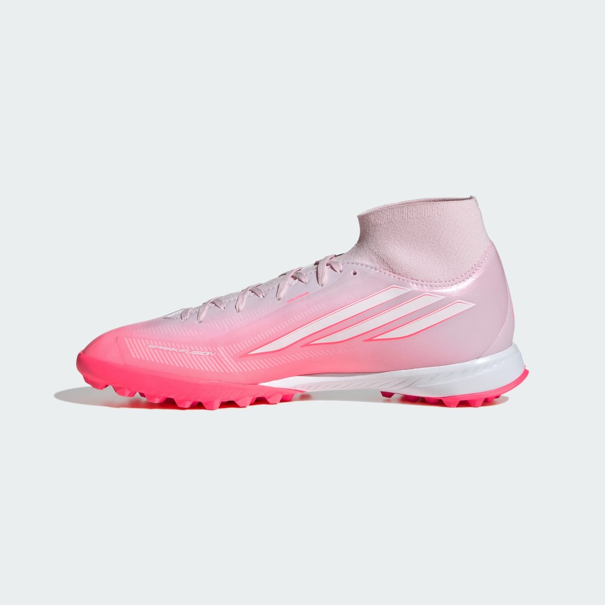 F50 Sparkfusion League Mid Cut Turf Football Boots Women F50 Sparkfusion League Mid Cut Turf Football Boots Women solar turbo / cloud white / distilled pink, adidas Performance