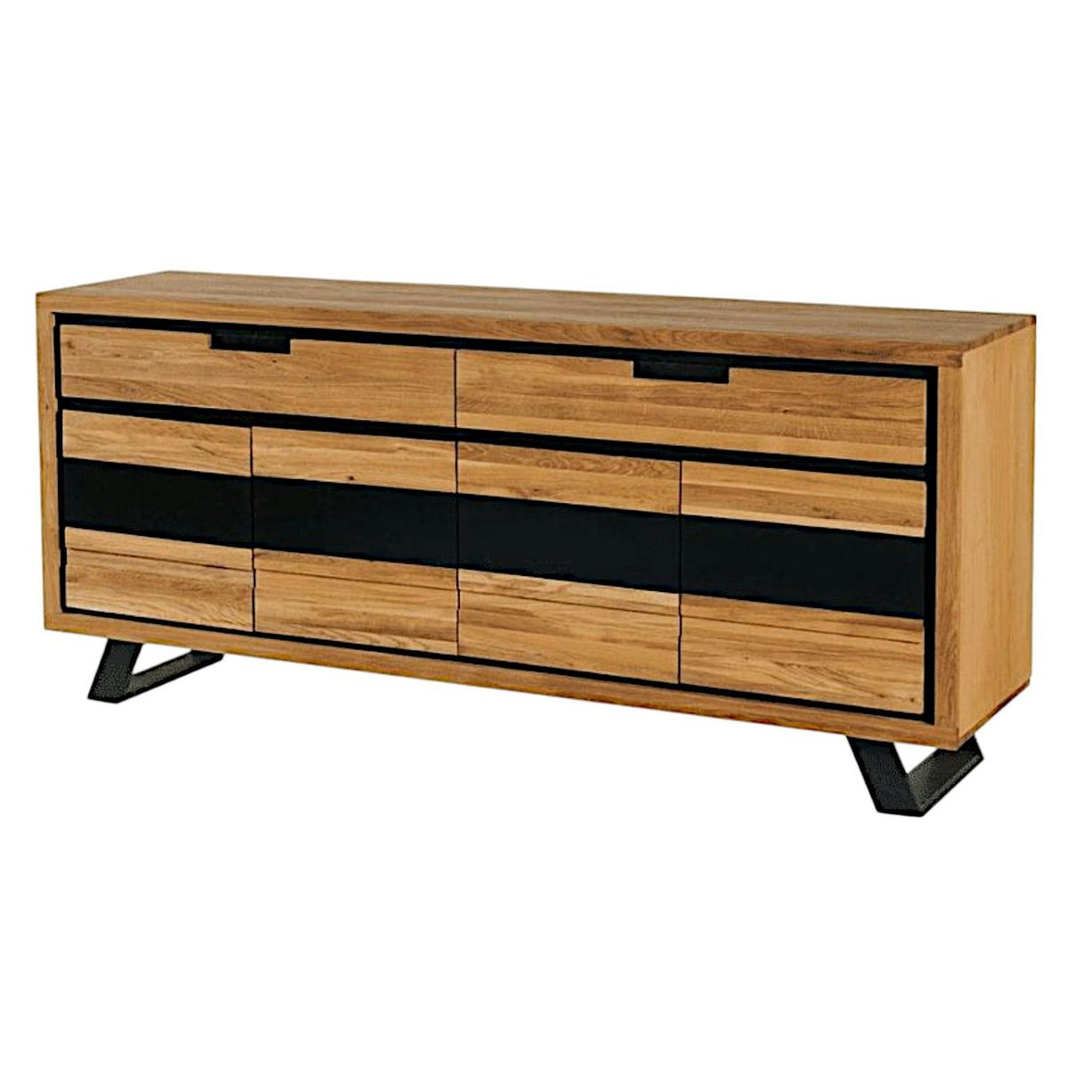 Buffet enfilade en bois PORTREE bois naturel, PIER IMPORT