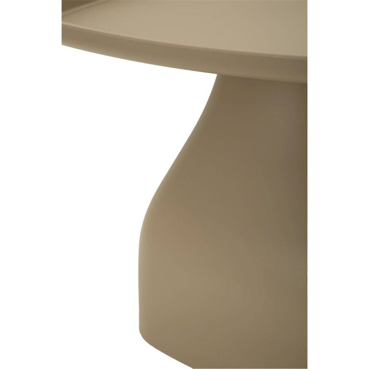 Table basse design à base sculpturale MODERN gris, RECOLLECTION