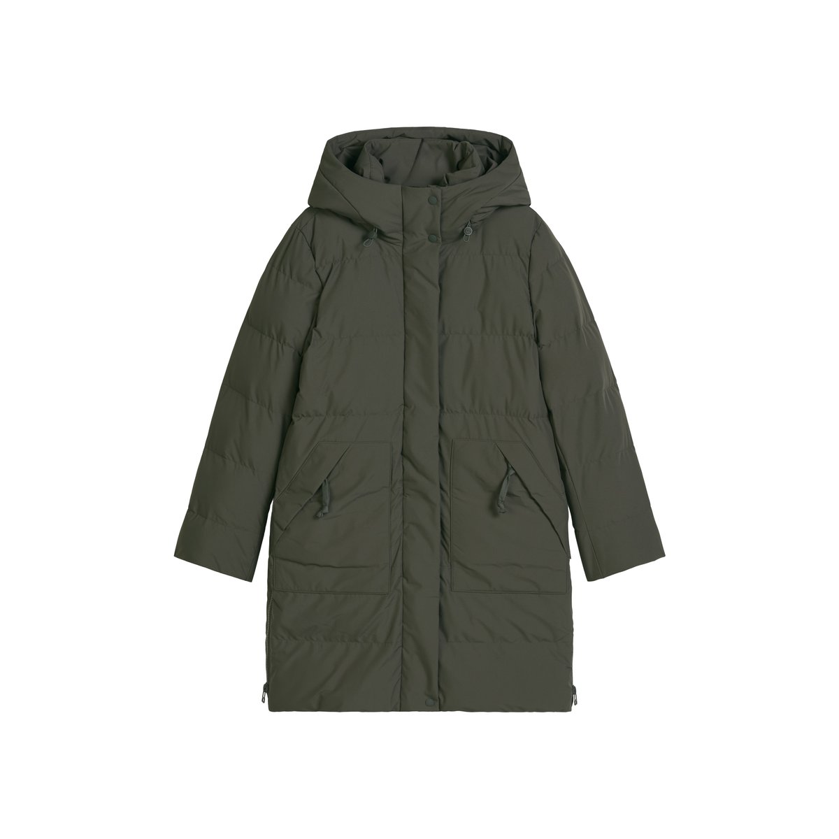 Manteau bouffant regular avec surface hydrofuge noir, MARC O’POLO DENIM