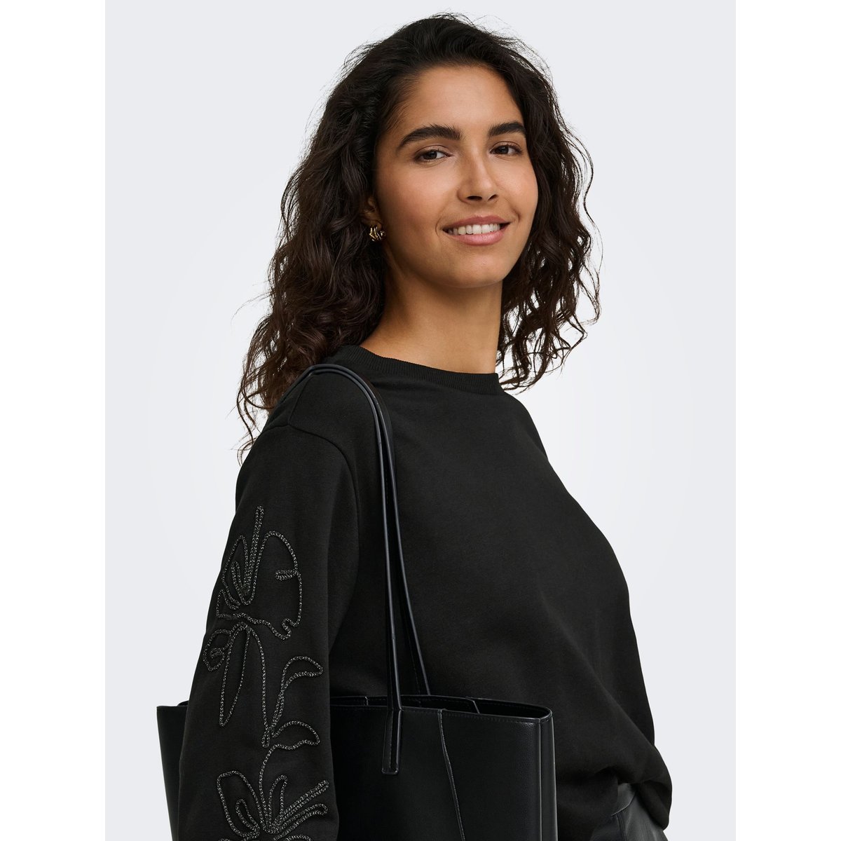 Sweat-Shirt black 1, JDY