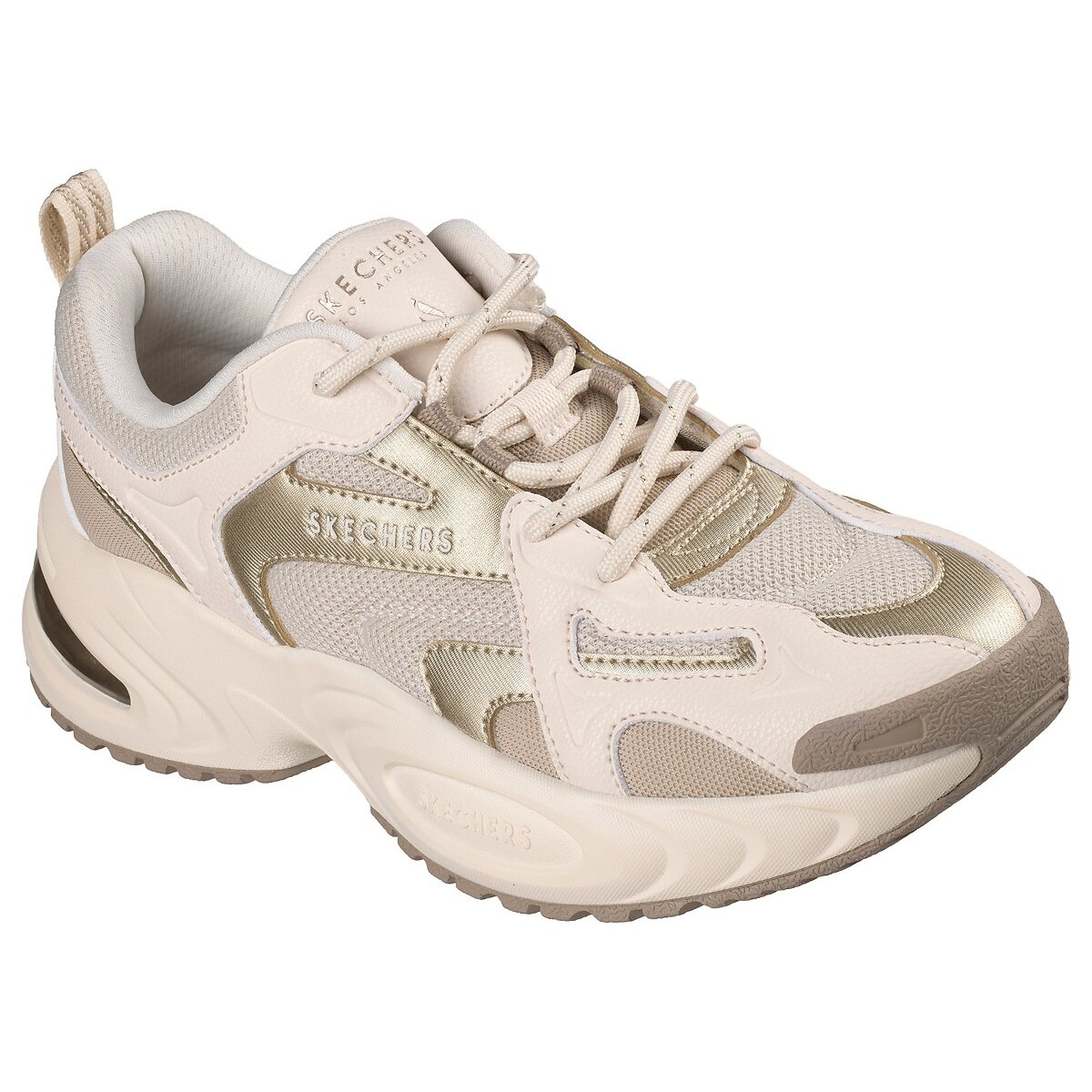 Baskets UNO RYZE beige/écru, SKECHERS
