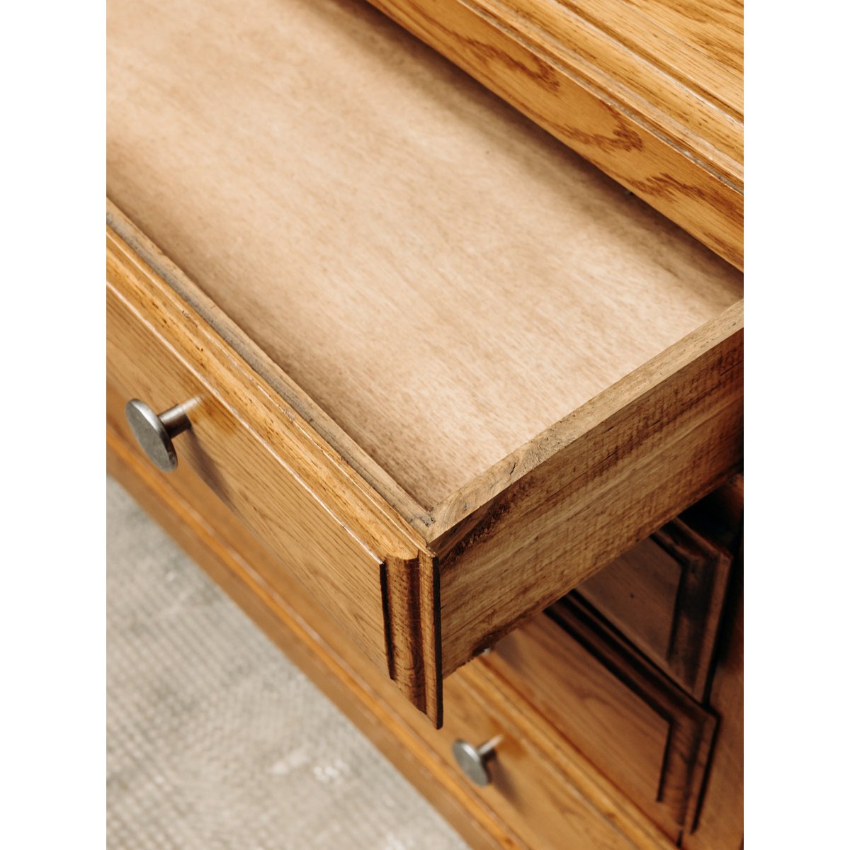 Commode en bois clair Garance N°113 - Bon état bois, DEBONGOUT