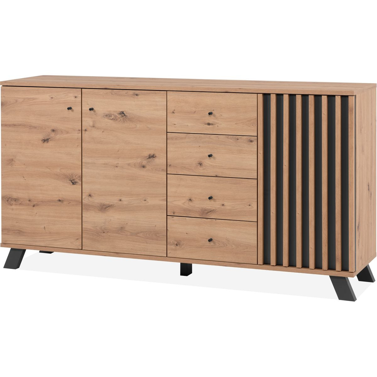 Buffet effet chêne - FLAVIA chêne, HOMIFAB