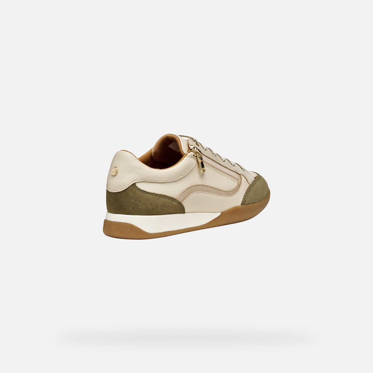 Baskets D MARYEMY beige/vert, GEOX