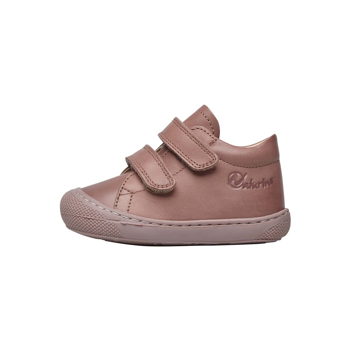 Chaussures premiers pas en cuir COCOON VL rose antique, NATURINO