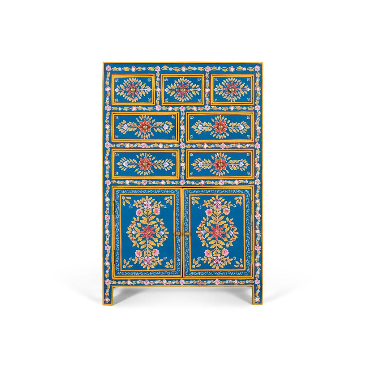 Buffet multicolore, DECORATION D’AUTREFOIS