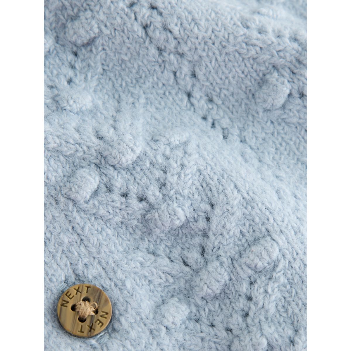Cardigan bébé en maille douce bleu, NEXT