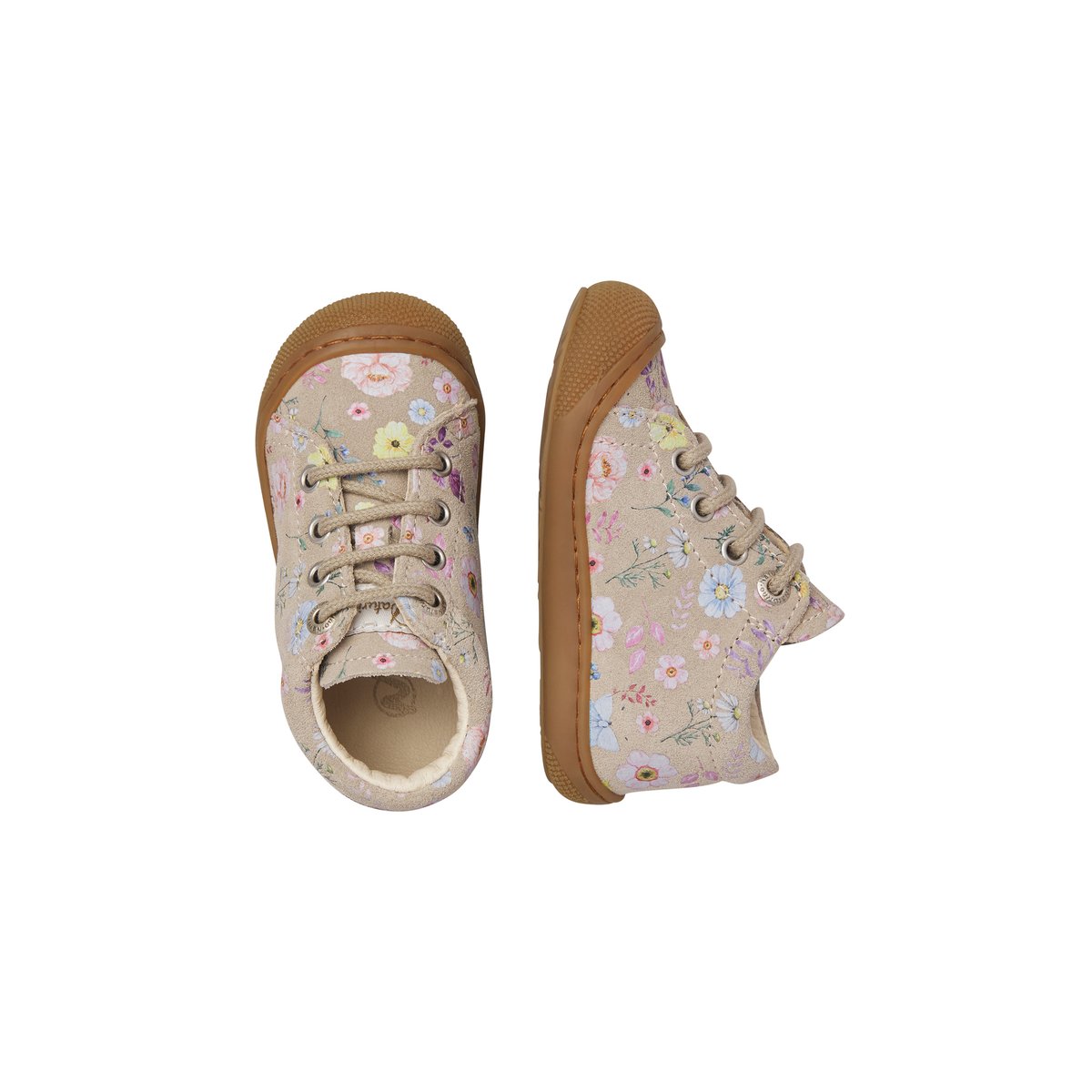 Chaussures premiers pas en suède COCOON beige-, NATURINO