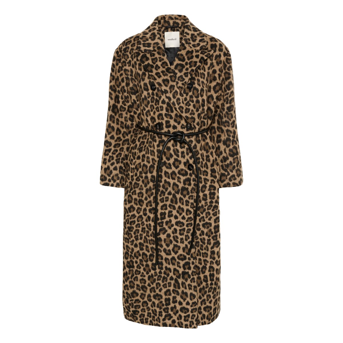 Veste d'extérieur imprimé leopard jacquard, SOAKED IN LUXURY