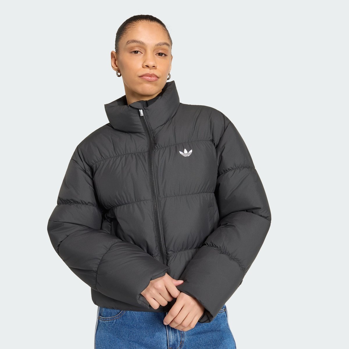 Veste Matelassée Courte Veste Matelassée Courte black, adidas Originals