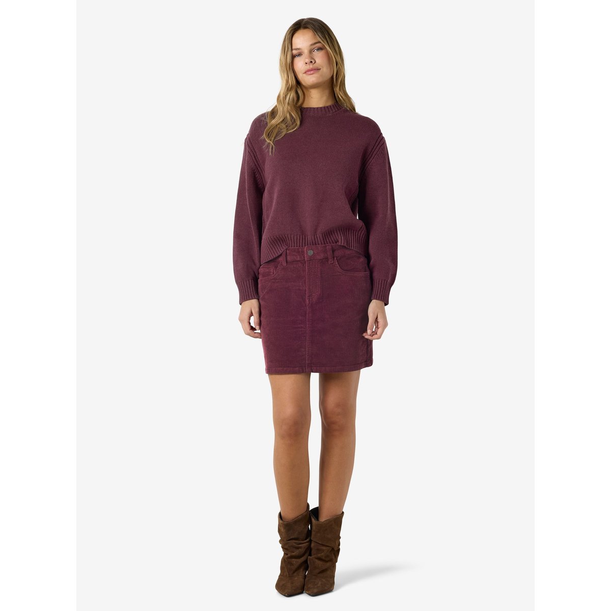 Mini-Jupe violet - fig1, NOISY MAY
