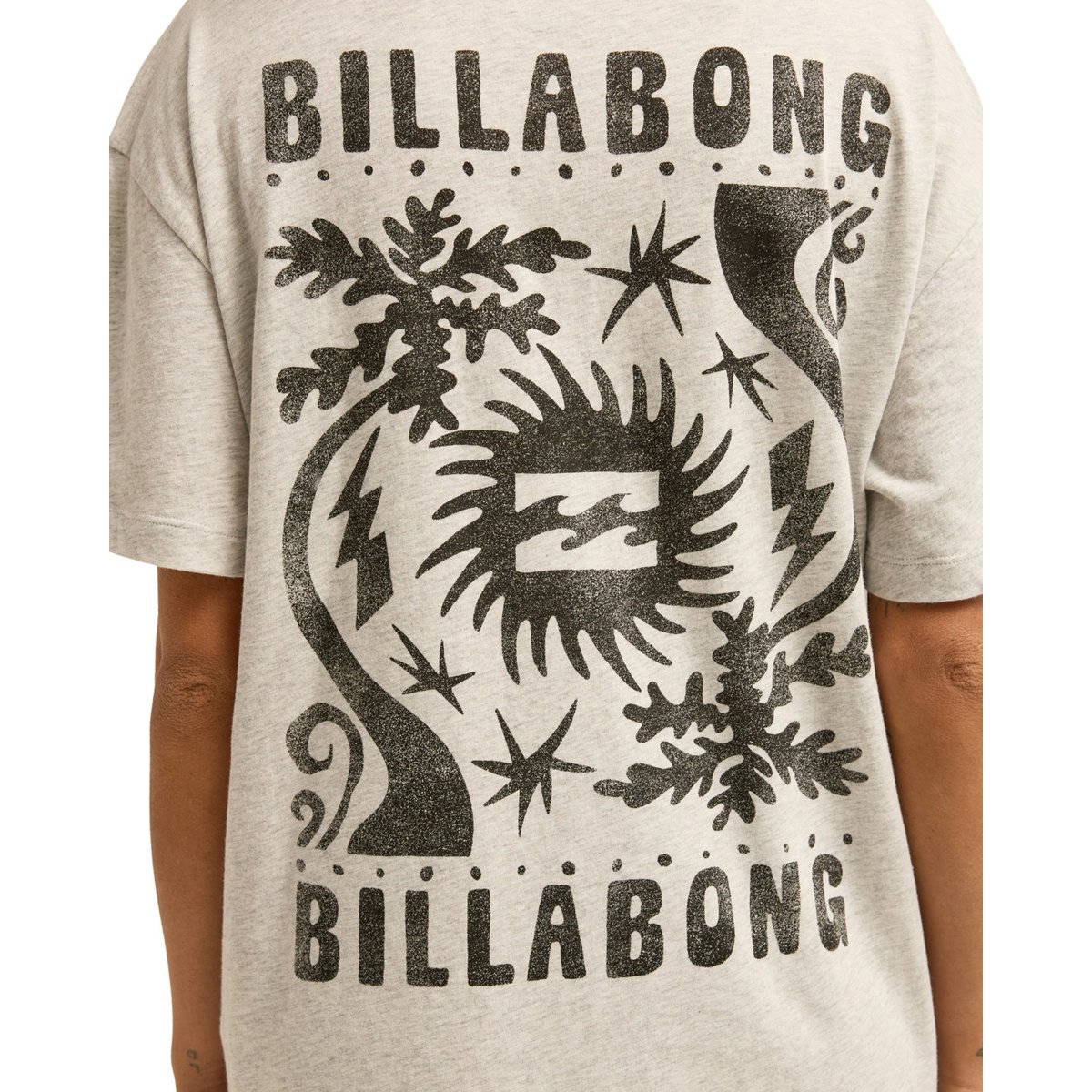 T shirt manches courtes ALWAYS LOOKING gris grey heather, BILLABONG