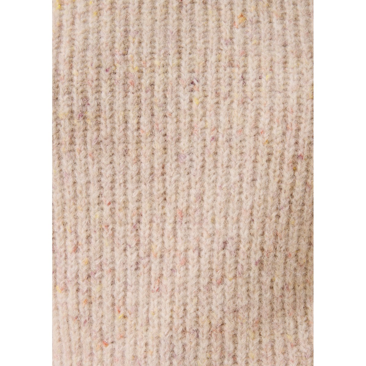 Pull manches longues col rond greige chine, LA FEE MARABOUTEE