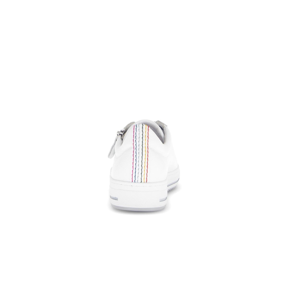 Baskets en cuir à talon compensé blanc, GABOR