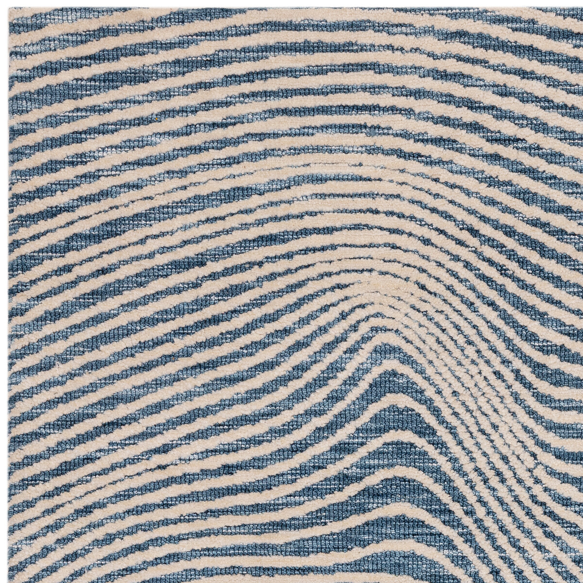 Contemporary Linear Pattern Rug teal, ÉDITÉ