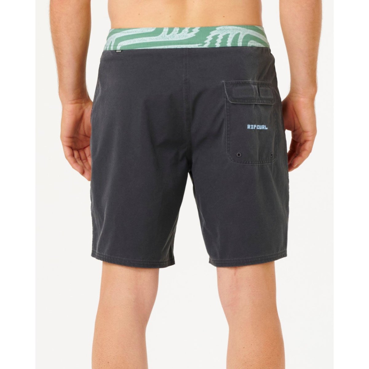 Boardshort MIRAGE Artist of the SEARCH noir délavé, RIP CURL