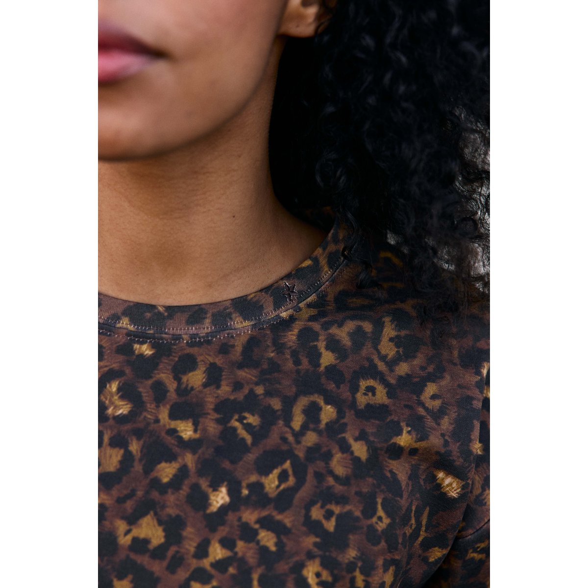 TOP imprimé animalier TAISU 08-leopard, LA PETITE ETOILE