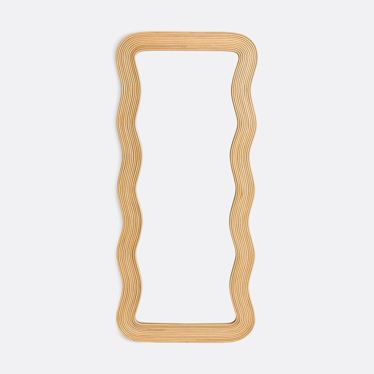 Miroir ondulé en rotin H180 cm, Kiza naturel, LA REDOUTE INTERIEURS