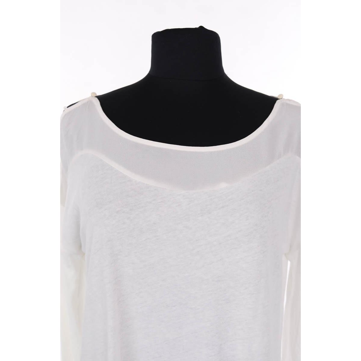Blouse - Très Bon État blanc, DES PETITS HAUTS
