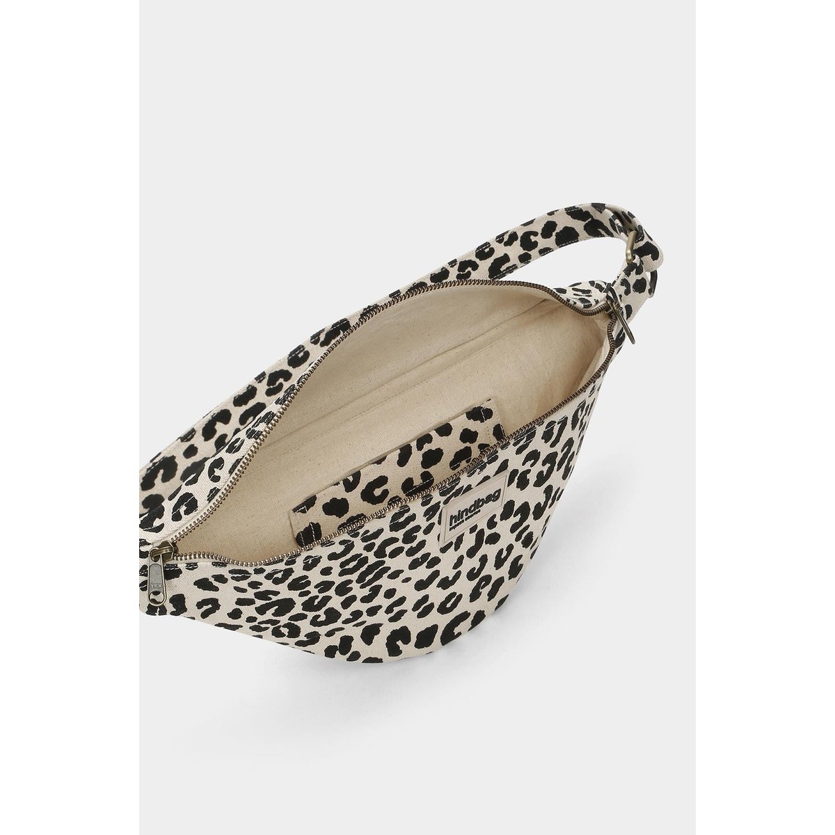 Sac banane L SASHA leopard ecru, HINDBAG