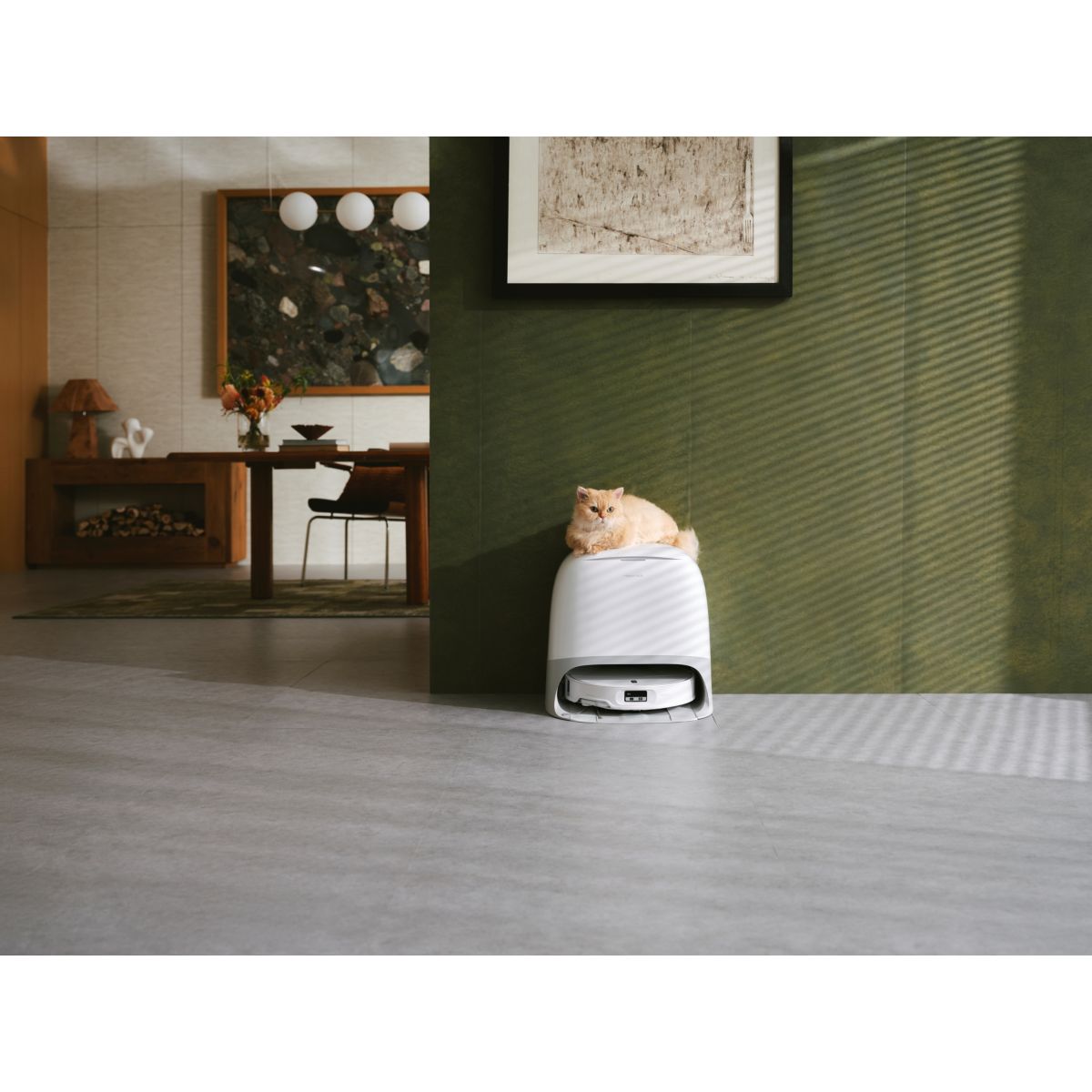 Robot Aspirateur Laveur Qrevo Curv 2 ProX Blanc couleur unique, ROBOROCK