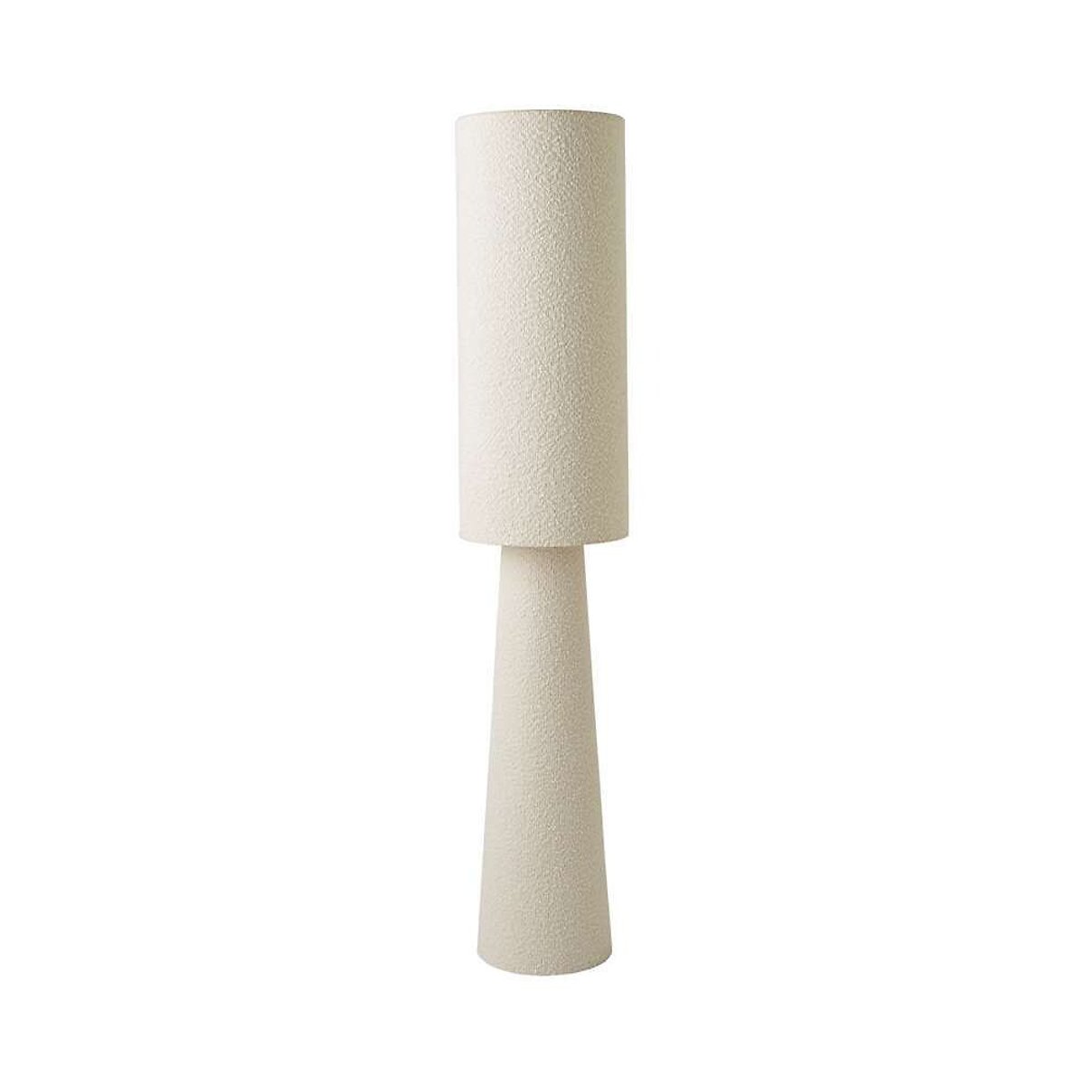 Allie Boucle Fabric Midi Floor Lamp white, ÉDITÉ