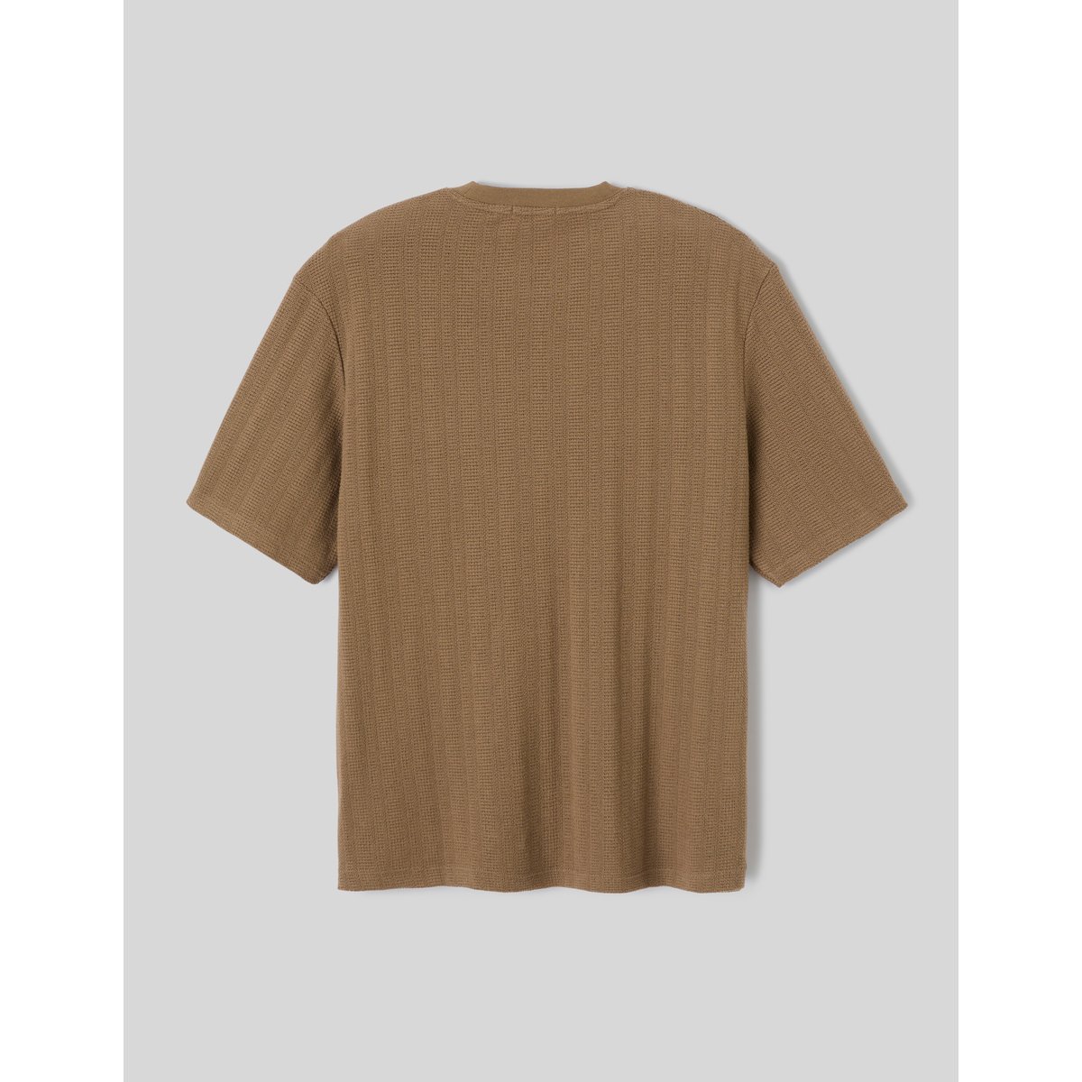 T-shirt matière fantaisie vert kaki, BZB