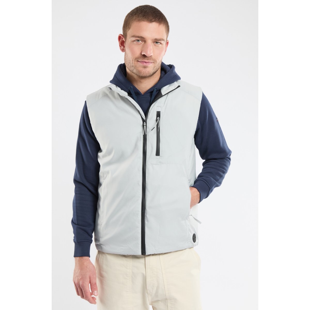 Blouson sans manches en Thermolite® HASKEY granit, BERMUDES