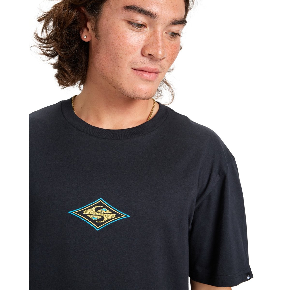 T-shirt à manches courtes EV SWELL OVATION noir black, QUIKSILVER