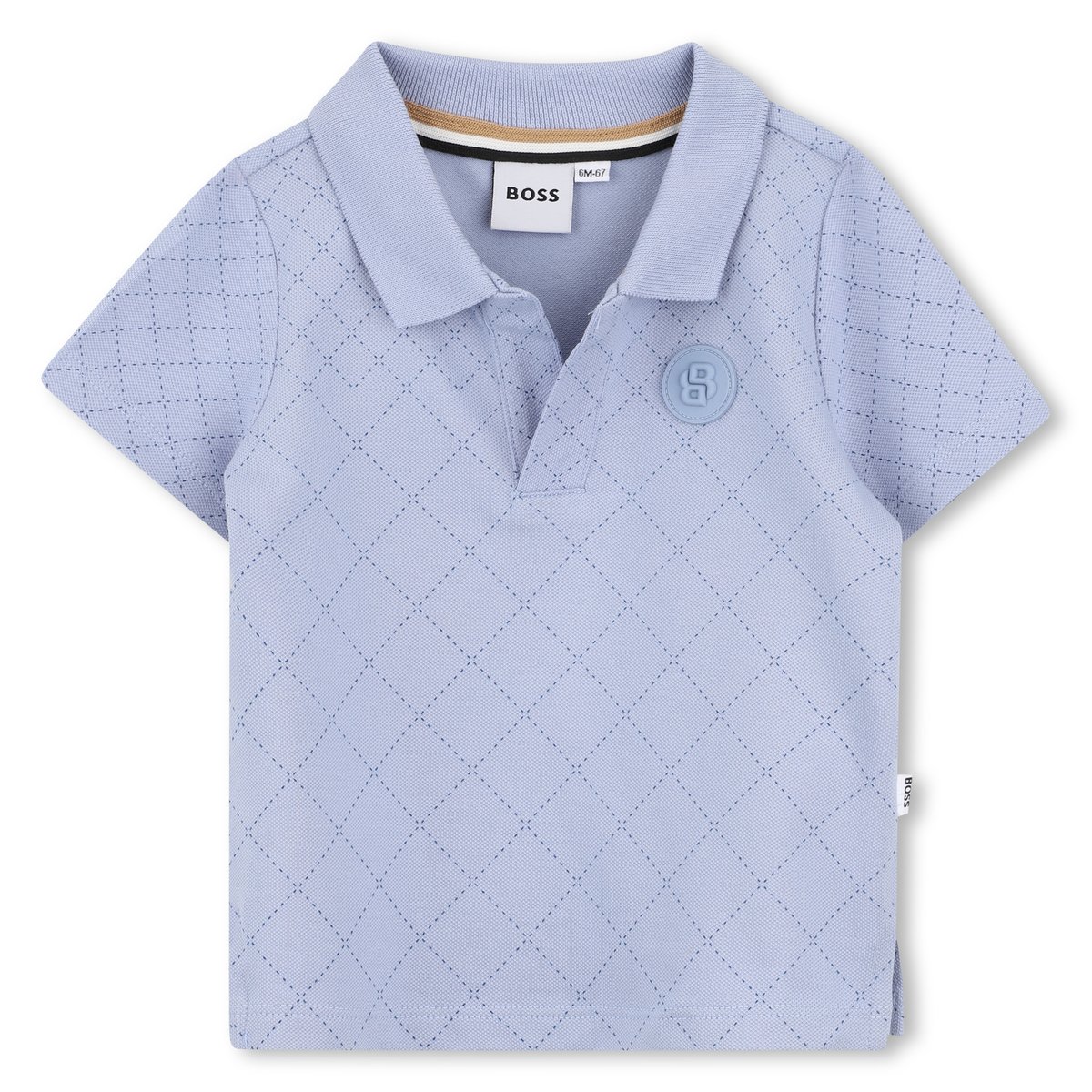 Polo manches courtes pewter, BOSS KIDSWEAR