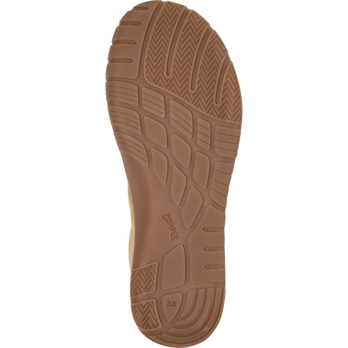 Baskets Cuir PEU PATH+ marron moyen, CAMPER