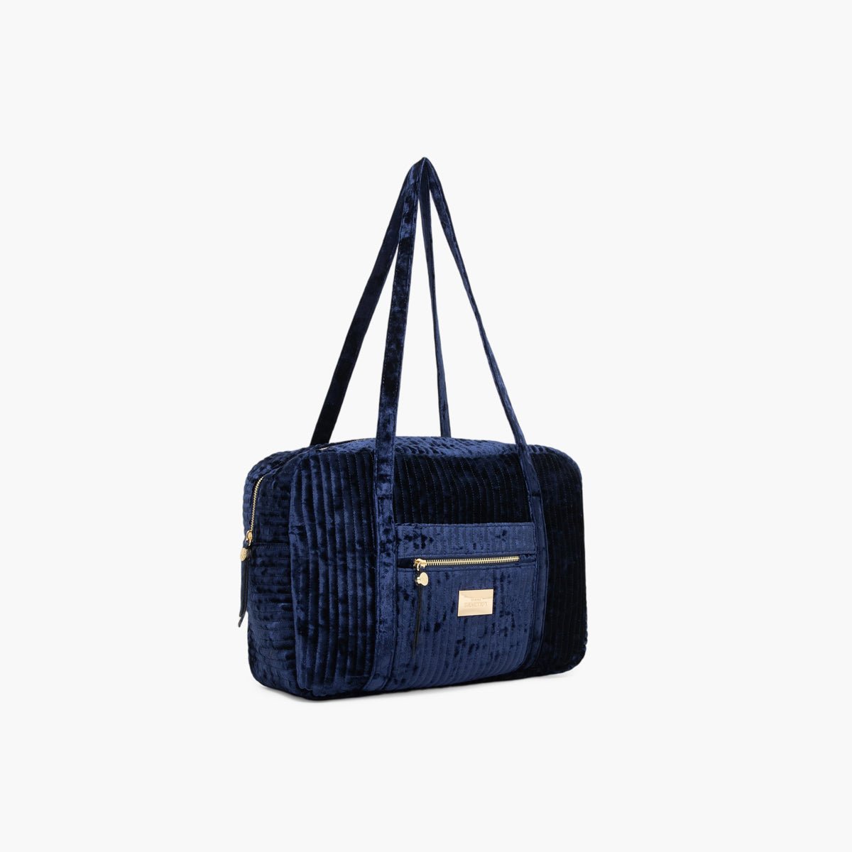 Grand sac shopper Tenessy bleu,doré, LOLLIPOPS