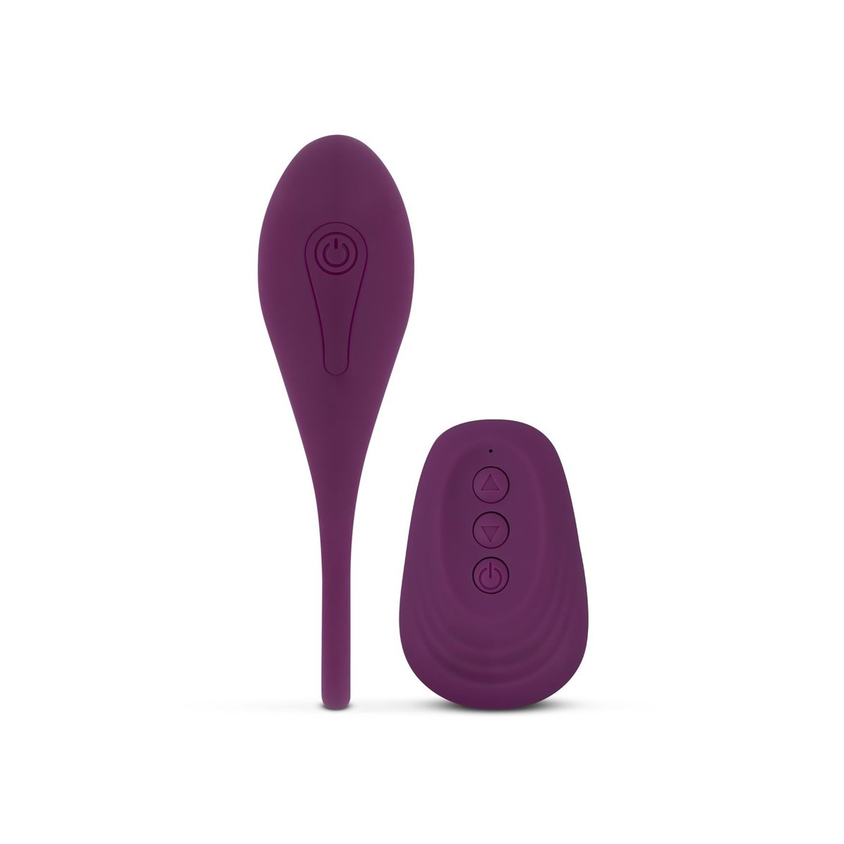 Double stimulateur vibrant avec lubrifiant violet, EASY CHOICE