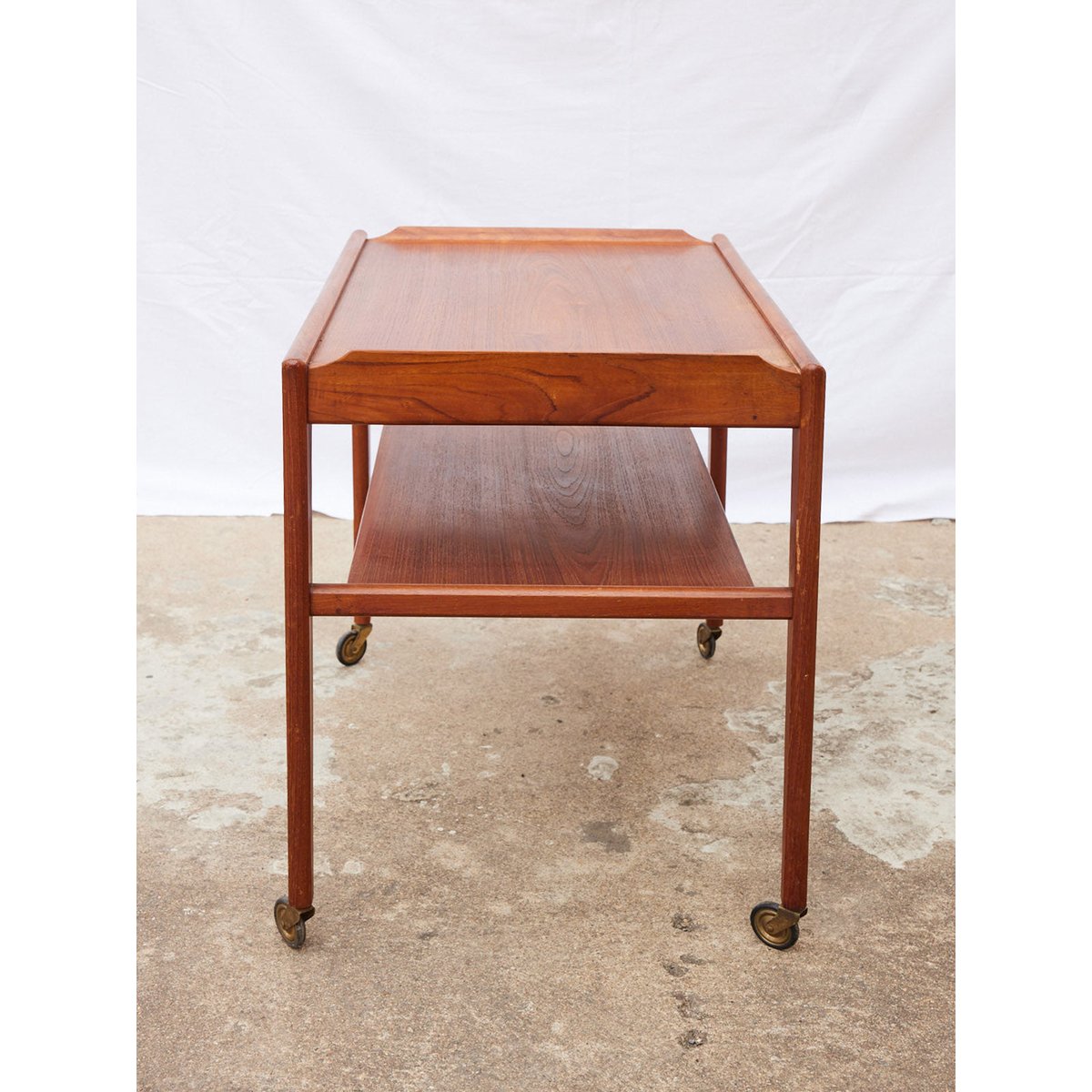 Desserte en bois vintage Anouk N°356 - Bon état bois foncé, DEBONGOUT