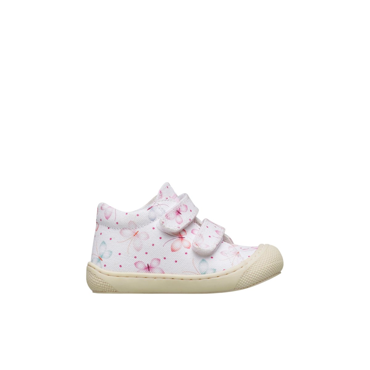 Chaussures premiers pas en tissu COCOON VL blanc-, NATURINO