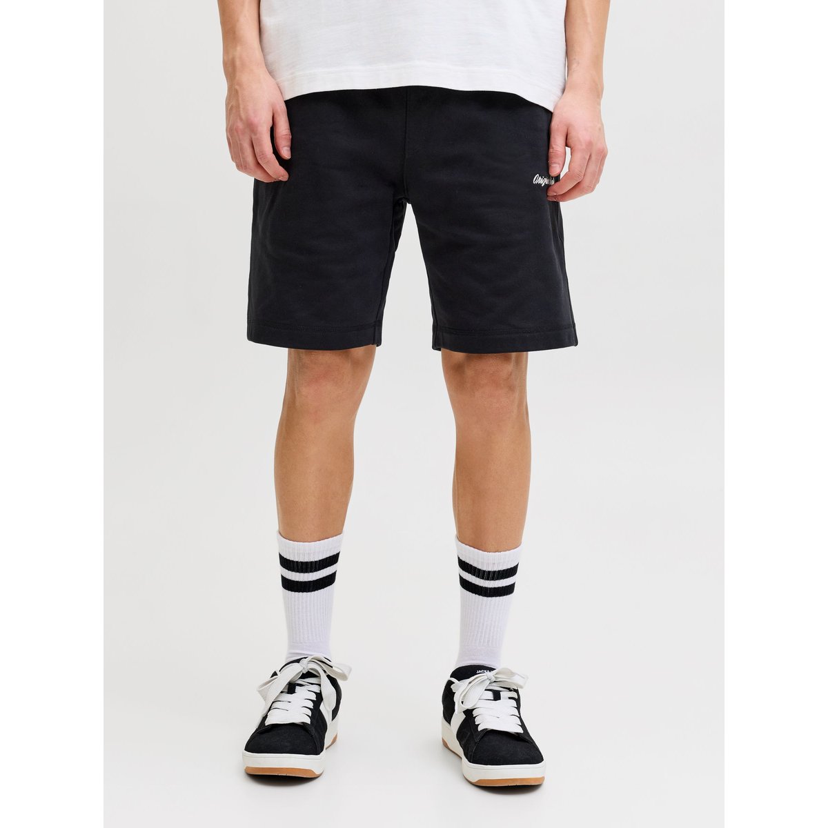 Short En Molleton black 1, JACK & JONES