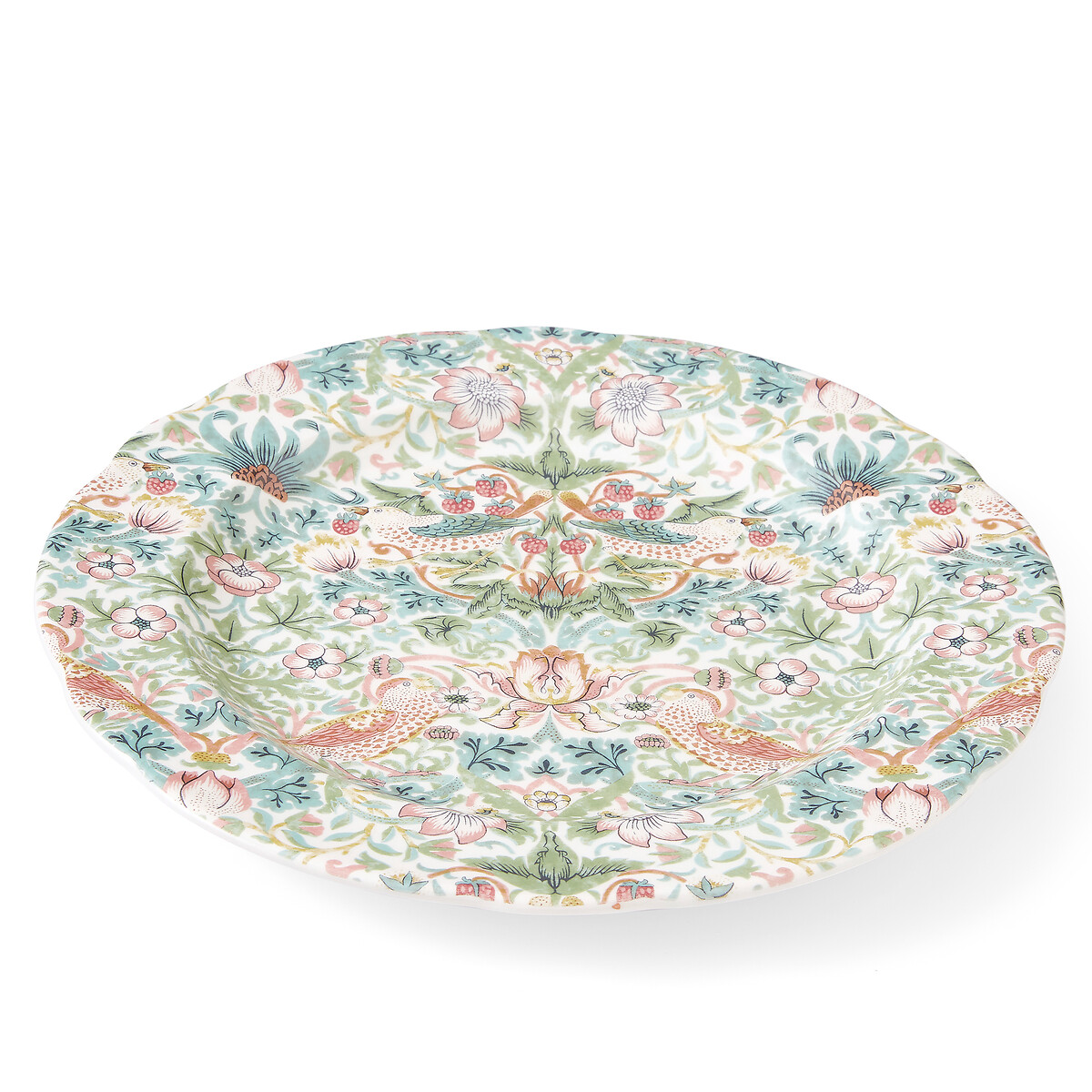 Morris & Co. Strawberry Thief Serving Platter multi-coloured, MORRIS & CO.